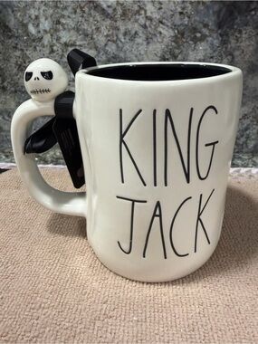 Rae Dunn x Disney Nightmare Before Christmas “King Jack” Mug | 16 oz | NWT